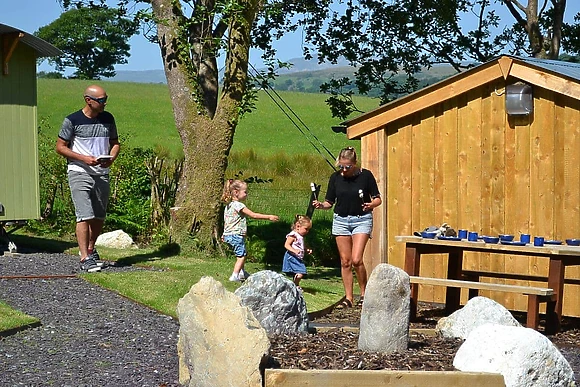 Shepherd's Hut Spa - Glampio Gelli Glamping - Lodges - Book Online