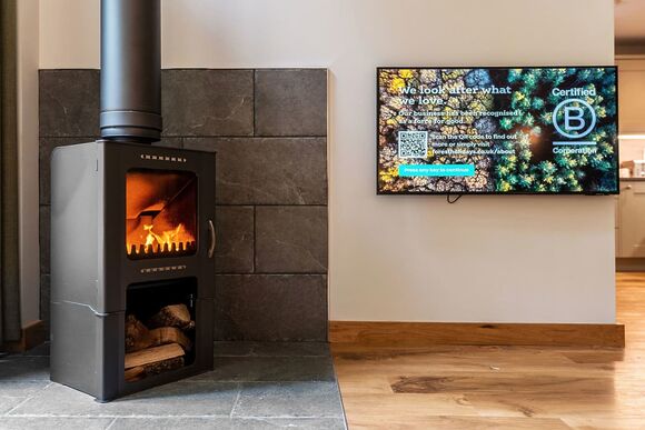 Golden Oak 3 Bed Pet Free (2 double and 1 twin) - Glentress Forest, Peebles