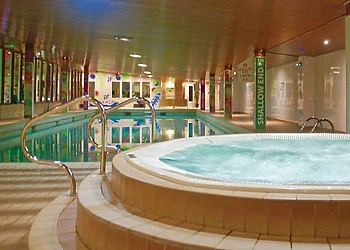 Indoor heated swimming pool and jacuzzi
