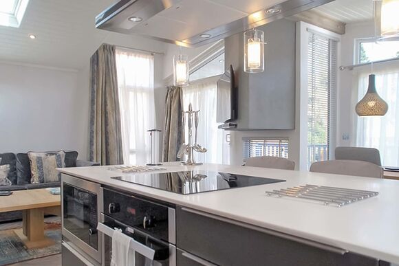 Luxury 1 bed Hot Tub Lodge (Pet) - Drimsynie Holiday Village, Lochgoilhead, on the Drimsynie Estate, Argyll