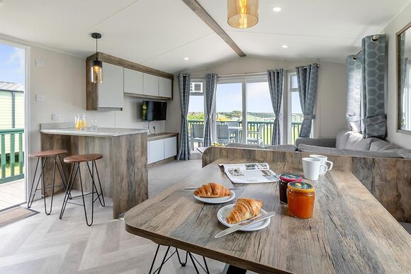 Gold Premium Caravan, parking, ensuite & decking - Grannies Heilan Hame, Embo, Sutherland