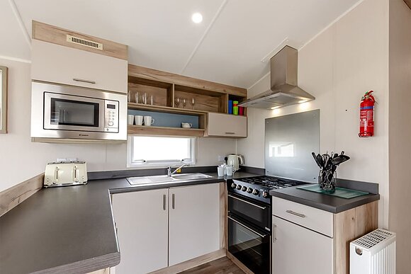 Silver 3 Caravan slps 8 dedicated parking P - Grannies Heilan Hame, Embo, Sutherland
