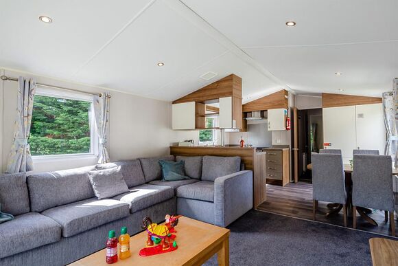 Silver Premium Caravan, parking, decking & SV - Grannies Heilan Hame, Embo, Sutherland