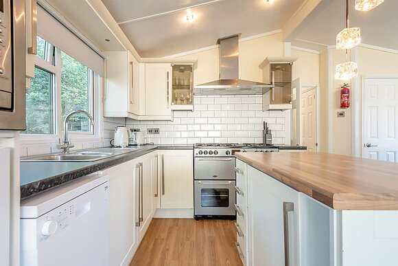 Superior 2 Lodge slp6 parking, ensuite, decking P - Grannies Heilan Hame, Embo, Sutherland