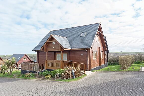 6 Person Scandinavian Hot Tub Lodge - Landal Gwel an Mor, Feadon Lane, Portreath