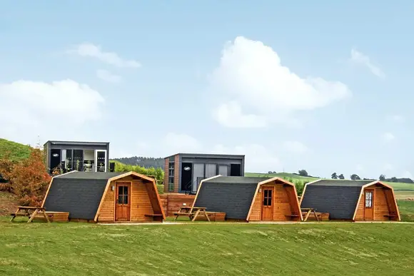 The park setting<br />