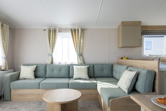 Gold  3 Caravan with Decking (Pet) - Hart&rsquo;s, Leysdown, Isle of Sheppey