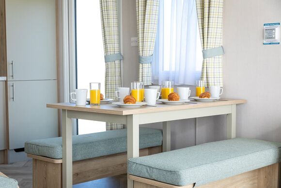 Gold  3 Caravan with Decking (Pet) - Hart&rsquo;s, Leysdown, Isle of Sheppey