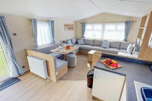 Gold  2 Caravan with Decking - Hedley Wood Holiday Park, Bridgerule, Holsworthy