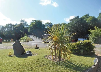 The park setting
