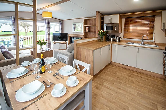 Platinum Plus 3 Lodge Spa (Pet) - Hemsby Beach Holiday Park, Hemsby, Great Yarmouth