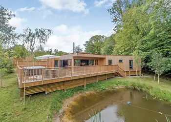 Lily Pond - Henlle Hall Woodland Lodges, Henlle, Nr Oswestry