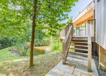 Lily Pond - Henlle Hall Woodland Lodges, Henlle, Nr Oswestry