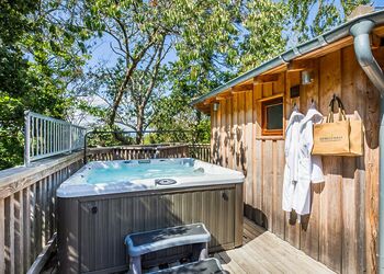 Tree Tops - Henlle Hall Woodland Lodges, Henlle, Nr Oswestry