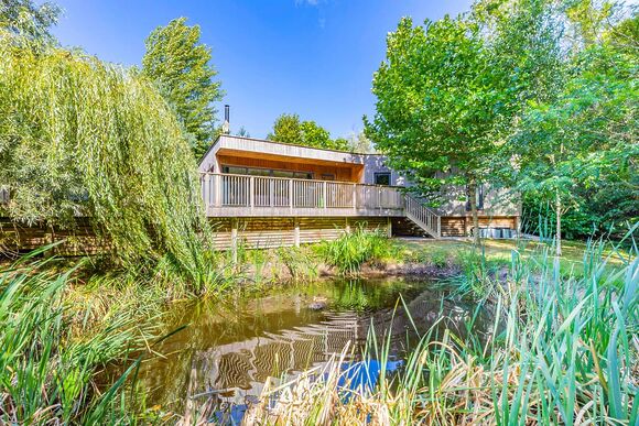 Lily Pond - Henlle Hall Woodland Lodges, Henlle, Nr Oswestry