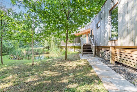 Lily Pond - Henlle Hall Woodland Lodges, Henlle, Nr Oswestry