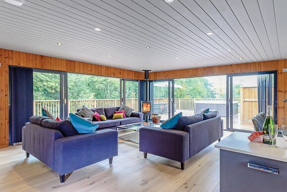 Lily Pond - Henlle Hall Woodland Lodges, Henlle, Nr Oswestry