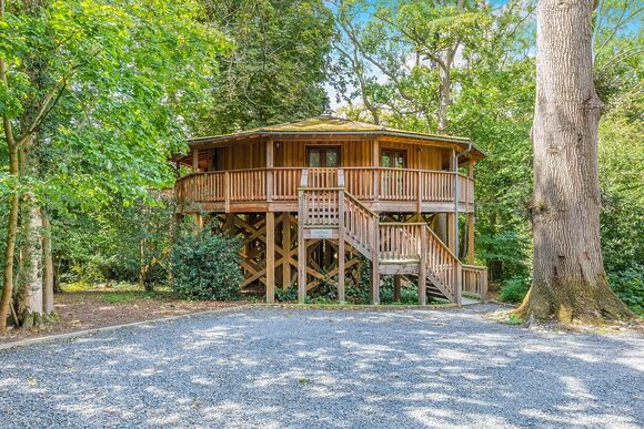 Chestnut Heights Tree House - Henlle Hall Woodland Lodges, Henlle, Nr Oswestry