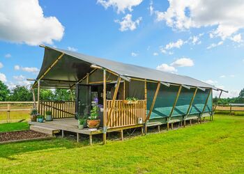 Bluebell & Primrose Safari Tents - The Woods at Herons Mead, Orby