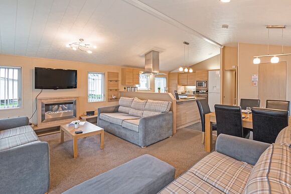 Silver 3 Bedroom Lodge, Silver 3 Bedroom Lodge - Unity Beach, Brean Sands 