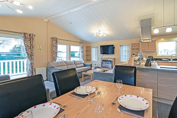 Silver 3 Bedroom Lodge, Silver 3 Bedroom Lodge - Unity Beach, Brean Sands 