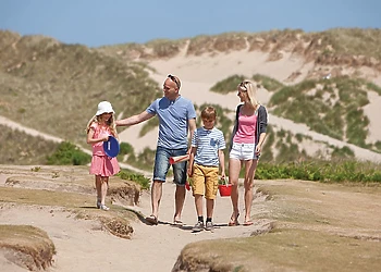 Holywell Bay Beach<br />