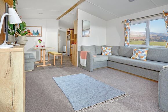 Essential Clover Caravan (Sleeps 6, Dog Friendly) - Heather View Holiday Park, Stanhope, Co Durham
