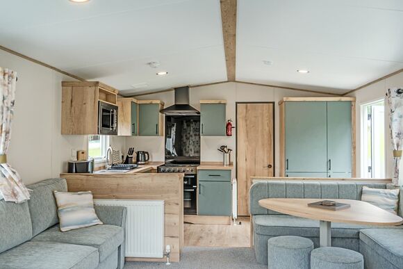 Exclusive Holly Caravan (Sleeps 4) - Heather View Holiday Park, Stanhope, Co Durham