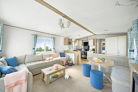 Standard Daisy Caravan (Sleeps 4 Dog Friendly) - Heather View Holiday Park, Stanhope, Co Durham
