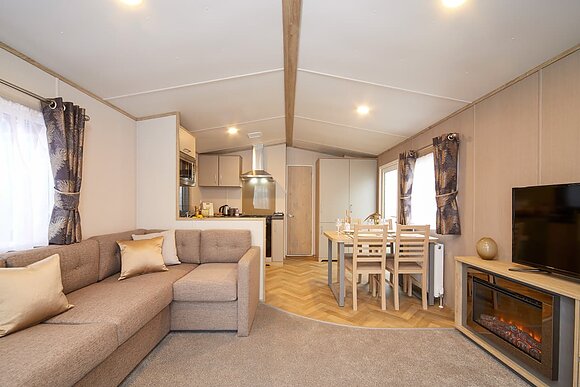 Standard Daisy Caravan (Sleeps 6) - Heather View Holiday Park, Stanhope, Co Durham