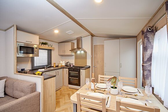 Standard Daisy Caravan (Sleeps 6) - Heather View Holiday Park, Stanhope, Co Durham