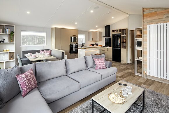 Superior Oak Lodge (Sleeps 4) - Heather View Holiday Park, Stanhope, Co Durham