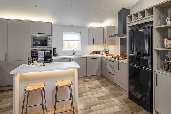 Superior Oak Lodge (Sleeps 4) - Heather View Holiday Park, Stanhope, Co Durham