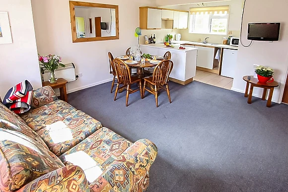 4 berth value chalet plus  (Pet) - St Ives Bay Holiday Park, Hayle