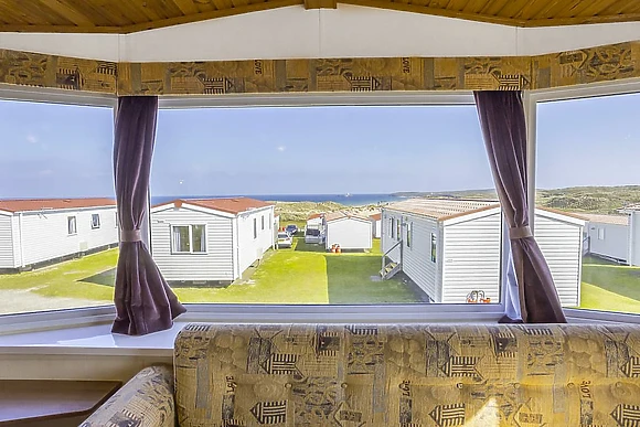 6 berth comfort caravan sea view  (Pet) - St Ives Bay Holiday Park, Hayle
