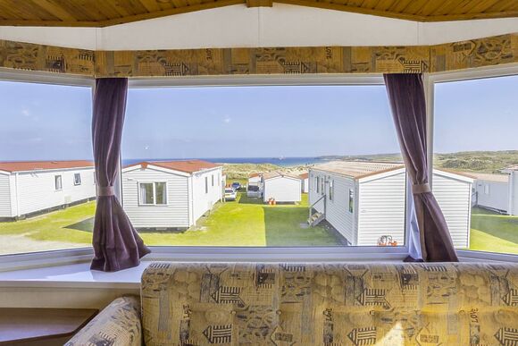 6 berth comfort caravan sea view - St Ives Bay Beach Resort, Hayle