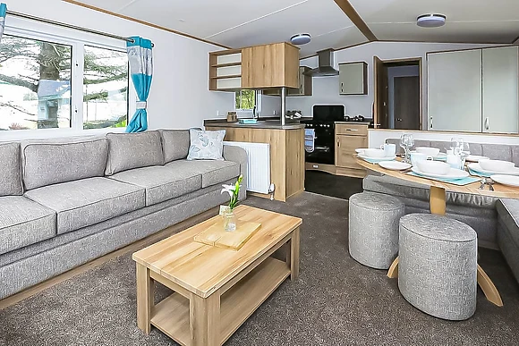 6 berth luxury caravan sea view - St Ives Bay Holiday Park, Hayle