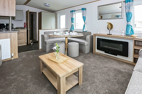 6 berth luxury caravan sea view - St Ives Bay Holiday Park, Hayle