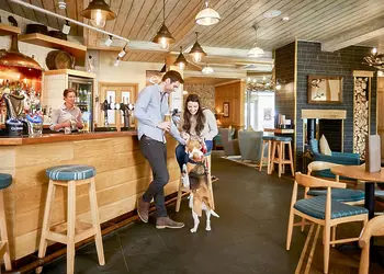 Copper Fells pet friendly bar area