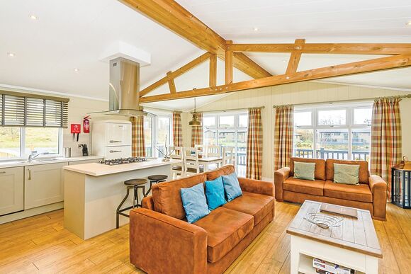 Coleridge Log Burner - Keswick Reach Lodge Retreat, Bewaldeth, Keswick