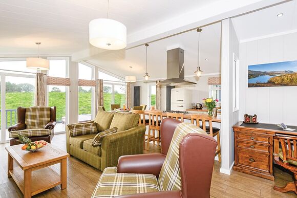 Wainwright Log Burner - Keswick Reach Lodge Retreat, Bewaldeth, Keswick