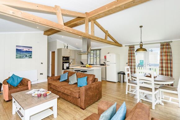 Wainwright Log Burner - Keswick Reach Lodge Retreat, Bewaldeth, Keswick