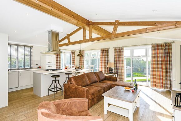 Walpole Log Burner - Keswick Reach Lodge Retreat, Bewaldeth, Keswick