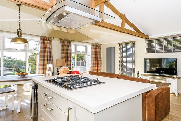 Walpole Log Burner - Keswick Reach Lodge Retreat, Bewaldeth, Keswick