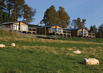 The lodge setting