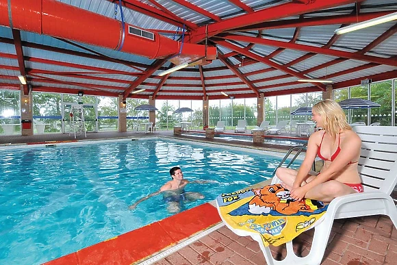 Indoor heated swimming pool