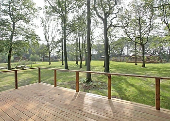 The park setting<br />