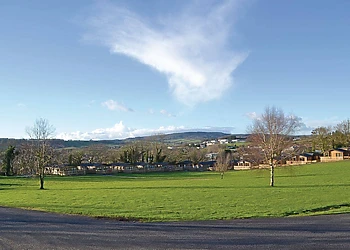 The park setting<br />