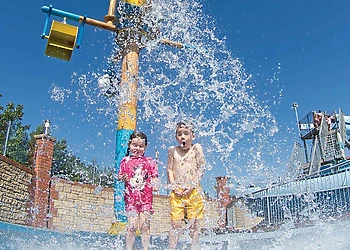 Outdoor heated pool