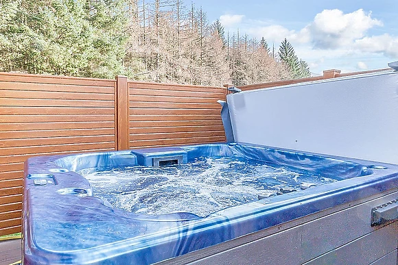 Typical hot tub 